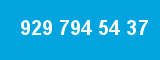 929 794 54 37 929 794 54 37